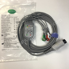 EDAN Kabel EKG 5 odprowadzeń 6 pinów Defib Snap AHA wielokrotnego użytku 3,4M REF EC05DAS061 IPN 01.57.471472 MPN 01.57.471472016