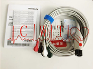 6-stykowe przewody odprowadzeń 5 / odprowadzeń EKG, akcesoria defibrylatora typu guzikowego EA6151B