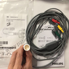 989803160741 Philip Akcesoria do monitora pacjenta Efficia Kombinowany kabel EKG 3 chwytak zestawu przewodów IEC REF