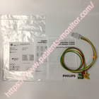 989803145101 Części sprzętu medycznego Zestaw odprowadzeń EKG firmy philip 3 chwytak zestawu przewodów IEC ICU 1M M1672A
