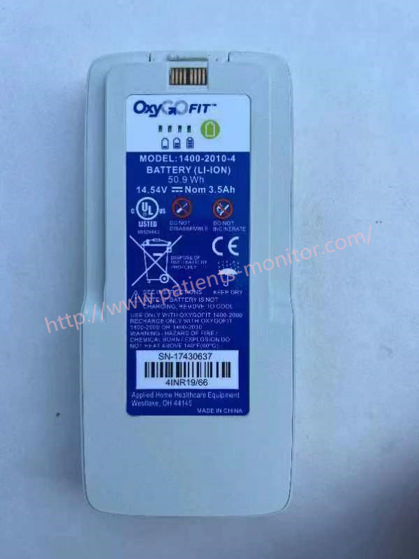 Pojedynczy akumulator OxyGo FIT Li-Ion 14,54 V 1400-2010-4
