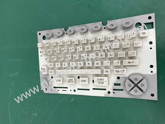 Edan SE-1200 Express EKG/EKG Maszyna klawiatura, biała silikonowa membrana klawiatury i klucze